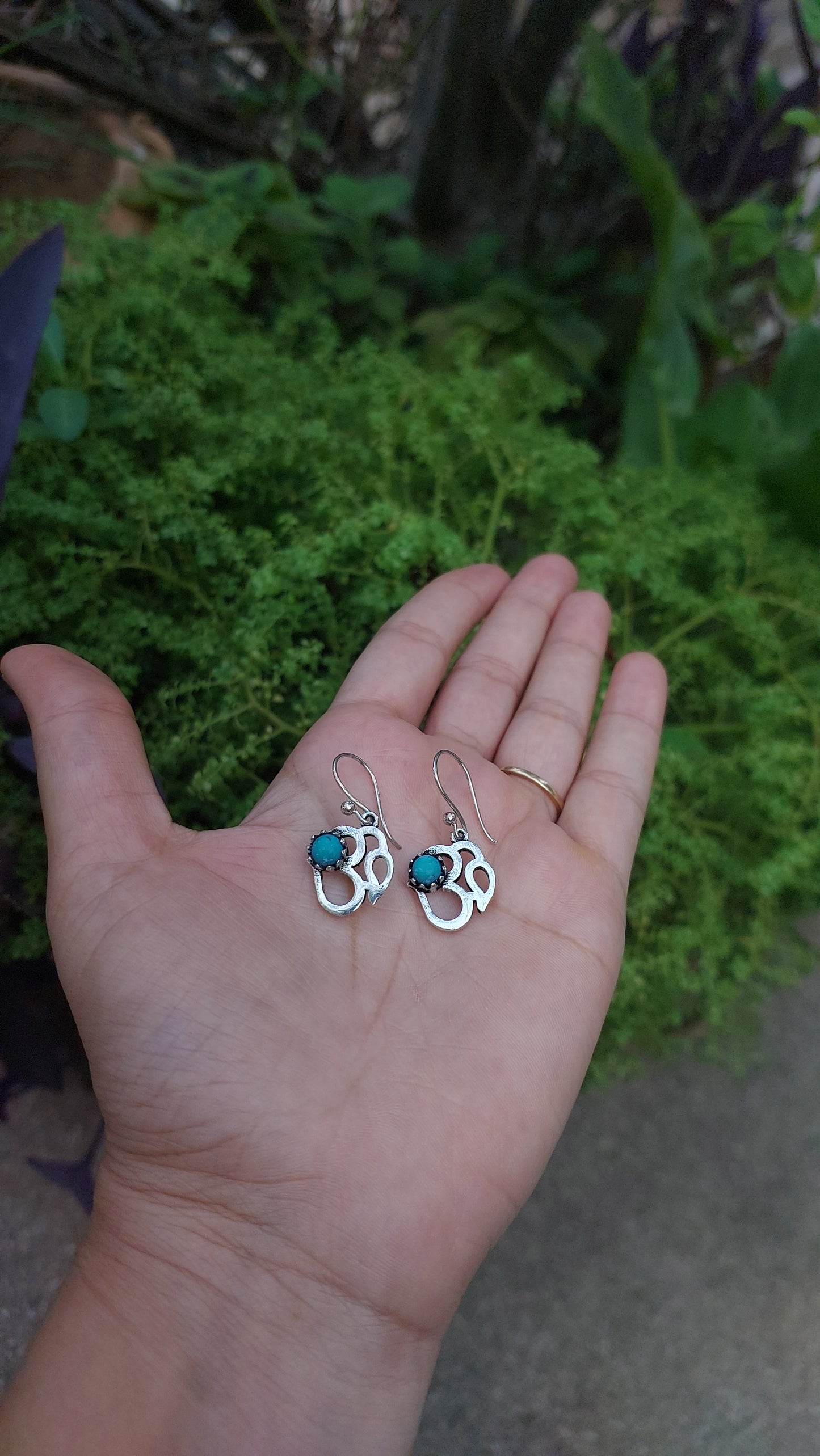 Ohm Stone Earrings