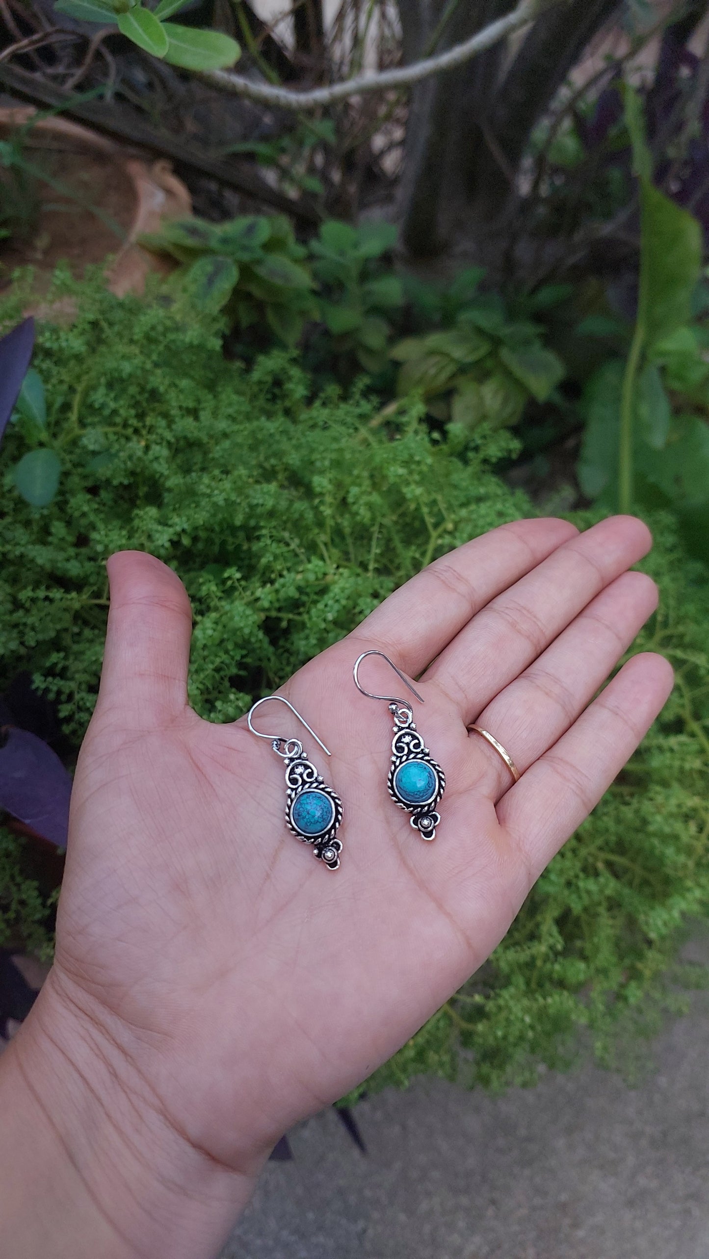 Vintage Stone earrings