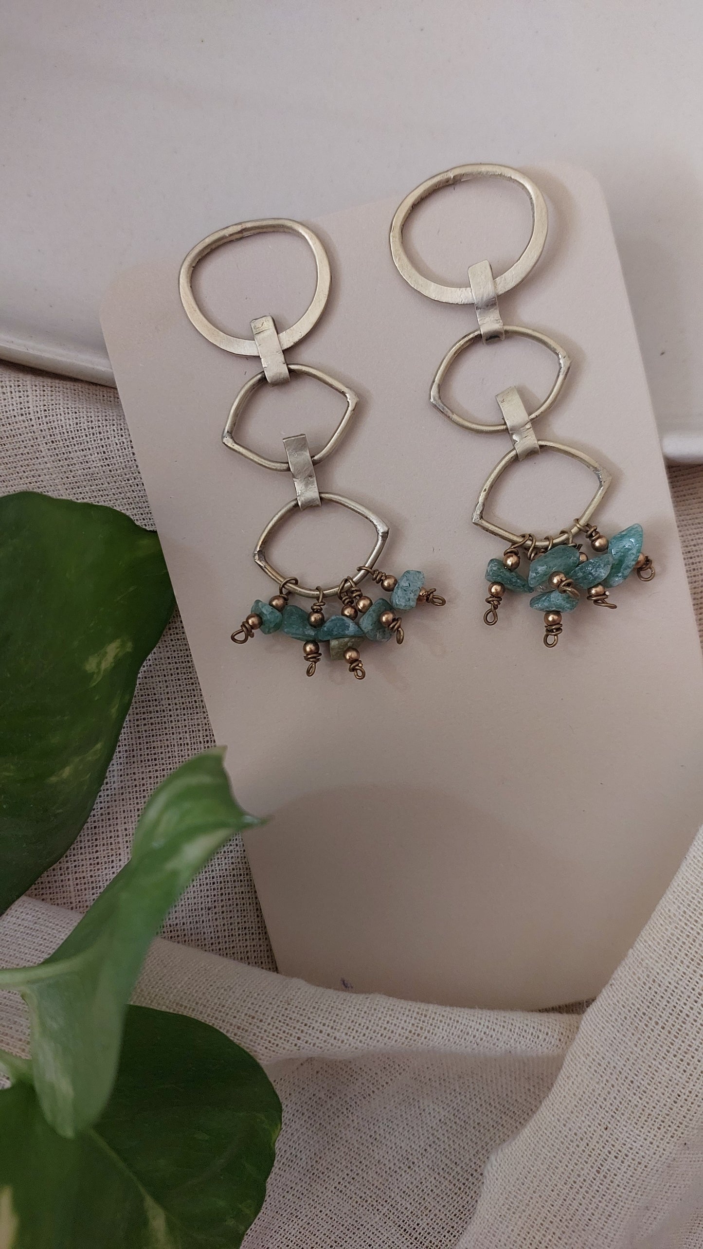 Evil Stone Earrings